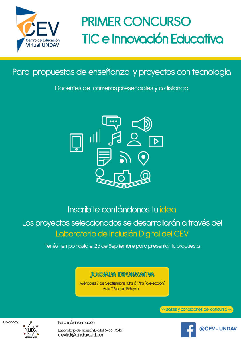 Primer concurso - TIC e Innovación educativa